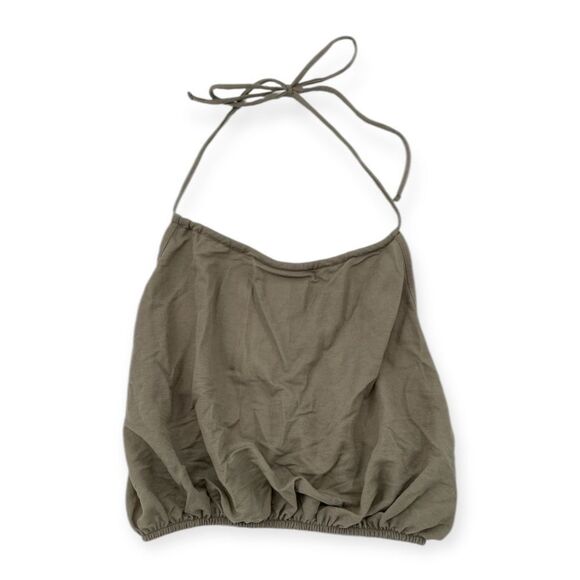 ~Zara Women's Cropped Halter Top NWT M - Picture 3 of 7
